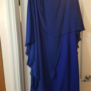 Cocktail dress royal blue